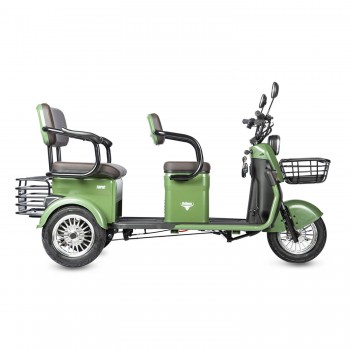 Электротрицикл Rutrike Топик Зеленый